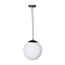 HANG LIGHT PMM Φ250 PMM OPAL ΜΑΥΡΟ ΚΑΛΩΔΙΟ ΡΟΖΕΤΑ AC.18250KOPB