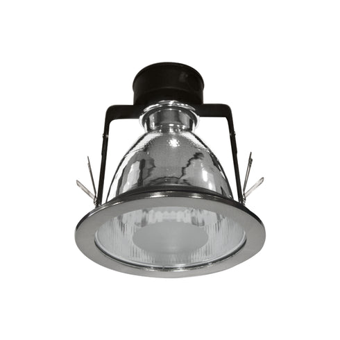 ΣΠΟΤ Ε27 ΜΕ ΓΥΑΛΙ ΧΩΝ.Φ176 ΝΙΚΕΛ ΜΑΤ AC.19127NM