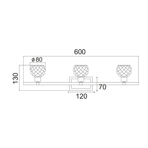 ΑΠΛΙΚΑ/ΟΡΟΦΗΣ ΔΙΑΦΑΝΟ ΓΥΑΛΙ ΧΡΩΜΙΟ 3ΧG9 OSTRAVA AD757143