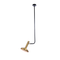ΚΡΕΜΑΣΤΟ Φ/Σ 1ΧΕ27 ΟΡΕΙΧΑΛΚΟ+ΜΑΥΡΟ 33Χ20XΗ120CM SHERLOCK AR4181P120BB