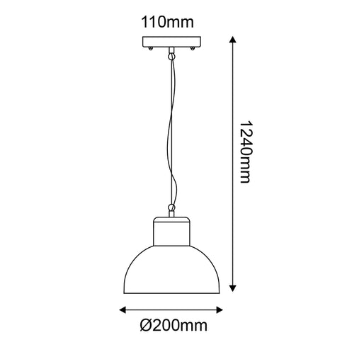 ΣΚΟΥΡΙΑ ΚΡΕΜΑΣΤΟ ΦΩΤΙΣΤΙΚΟ BERO 1XE27 MAX.10W LED IP44 ΜΕ ΟΠΑΛ PC ΚΑΛΥΜΜΑ BERO1PR