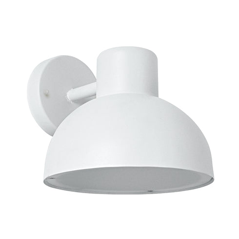 ΛΕΥΚΟ ΕΠΙΤΟΙΧΟ ΦΩΤΙΣΤΙΚΟ BERO 1XE27 MAX.10W LED IP44 ΜΕ ΟΠΑΛ PC ΚΑΛΥΜΜΑ BERO1WWH