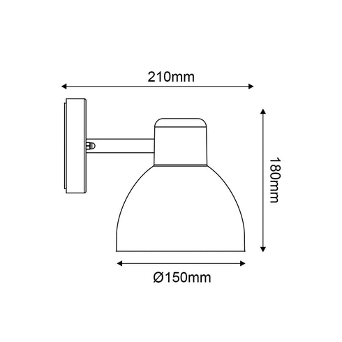 ΓΚΡΙ ΕΠΙΤΟΙΧΟ ΦΩΤΙΣΤΙΚΟ BERO MINI 1XE27 MAX.10W LED IP44 ΜΕ ΟΠΑΛ PC ΚΑΛΥΜΜΑ BEROM1WG