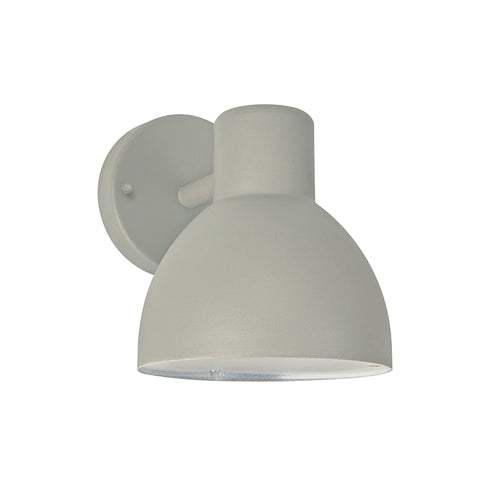ΓΚΡΙ ΕΠΙΤΟΙΧΟ ΦΩΤΙΣΤΙΚΟ BERO MINI 1XE27 MAX.10W LED IP44 ΜΕ ΟΠΑΛ PC ΚΑΛΥΜΜΑ BEROM1WG