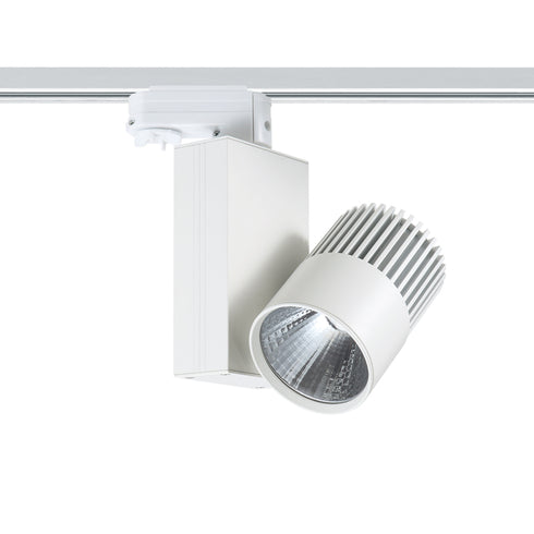 WHITE LED TRACK LIGHT 15W 3000K 4WIRES 36° 1100LM 230V Ra80 BIENAL1530W4