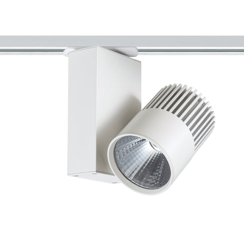 WHITE LED TRACK LIGHT 15W 4000K 2WIRES 36° 1150LM 230V Ra80 BIENAL1540W2