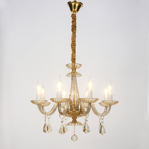 CREAM F / S 8XE14 CHAMPANIZE CRYSTAL + GOLD METAL Φ59ΧΗ178CM LOMPELIA