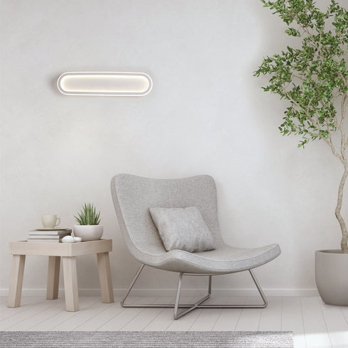 ΟΡΟΦΗΣ Φ/Σ LED 36W DIM 3000K 2700LM SOLO ΜΕΤΑΛΛΙΚΟ ΛΕΥΚΟ IP20 57X14X6CM BR20LEDC57WHD