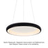 PENDANT F/S LED 100W 3000K 7010LM BLACK METALLIC D81XH120CM DIANA