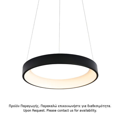 ΚΡΕΜΑΣΤΟ Φ/Σ LED 80W DIMMER 3000K 4100LM ΜΑΥΡΟ ΜΕΤΑΛΛΙΚΟ D78XH120CM APOLLO BR81LEDP78BKD