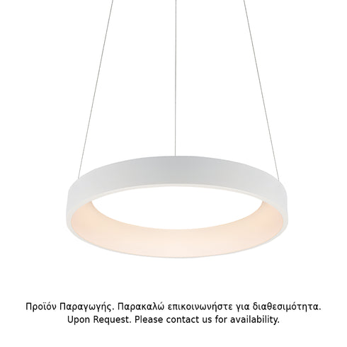 ΚΡΕΜΑΣΤΟ Φ/Σ LED 48W DIMMER 3000K 2630LM ΛΕΥΚΟ ΜΕΤΑΛΛΙΚΟ D60XH120CM APOLLO BR81LEDP60WHD