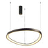 ^PENDANT F/S LED 54W 3000K 4000LM HARMONY BLACK ALUMINUM IP20 D60XH120CM