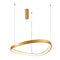 ^PENDANT F/S LED 54W 3000K 4000LM HARMONY GOLD ALUMINUM IP20 D60XH120CM