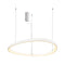 ^PENDANT F/S LED 74W 3000K 6500LM HARMONY WHITE ALUMINUM IP20 D80XH120CM