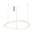 ^PENDANT F/S LED 74W 3000K 6500LM HARMONY WHITE ALUMINUM IP20 D80XH120CM