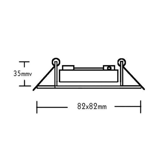 ΣΠΟΤ MR16 ΤΕΤ/ΝΟ ΛΕΥΚΟ BS3167W