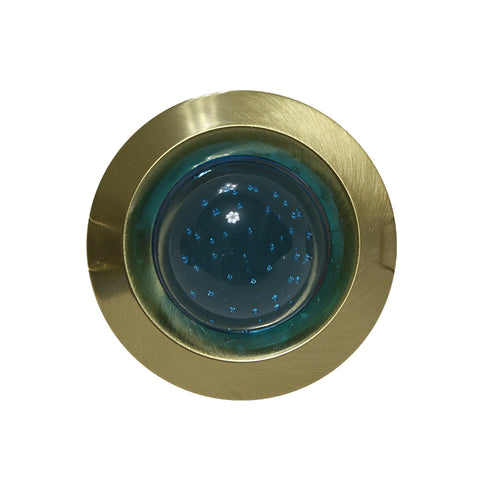 ΣΠΟΤ Νο3181 ΧΡΥΣΟ ΜΑΤ-ΜΠΛΕ ΓΥΑΛΙ BS3181GMB