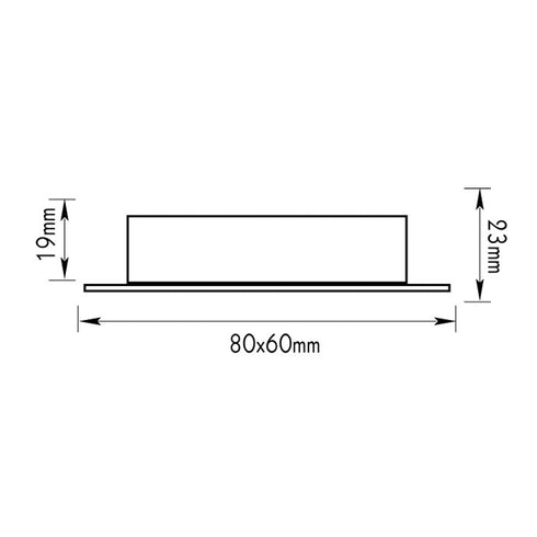 ΣΠΟΤ ΧΩΝ ΠΑΡ/ΜΟ 823 G4 ΝΙΚΕΛ ΜΑΤ BS823NM