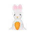 “EVERGLOW NIGHT LIGHT” NIGHT LAMP - BUNNY 1 LED BATTERY LAMP (3xLR44 INCLUDED)
