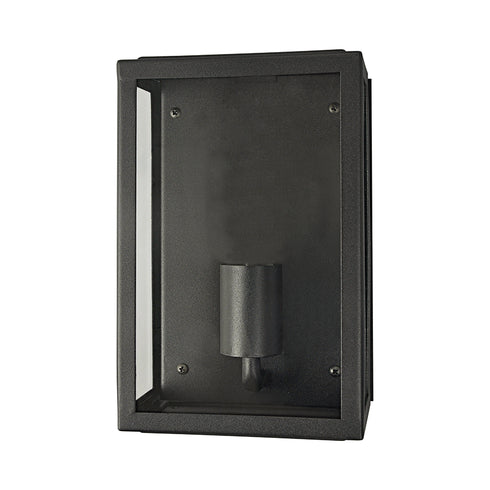 ΜΑΥΡΟ ΕΠΙΤΟΙΧΟ ΦΩΤΙΣΤΙΚΟ CELIA MINI 1XE27 IP44 ΜΕ ΔΙΑΦΑΝΟ ΓΥΑΛΙ CELIAM1WBK