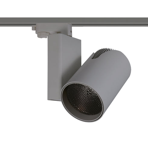 GREY LED TRACK LIGHT 35W 4.000K 4WIRES 24° 2570LM 230V Ra80 DANTE3540G4