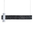 ΚΡΕΜΑΣΤΟ Φ/Σ LED 1XGU10+ 18W LED 3000K 1440LM ΑΠΟΧΡ.ΜΑΥΡΟΥ ΜΑΡΜΑΡΟΥ ΜΕΤ/ΚΟ 90Χ7ΧΗ120CM LINEA DCR21LEDP90B