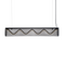 ΚΡΕΜΑΣΤΟ Φ/Σ LED 11W 3000K 1180LM ΜΕΤ/ΚΟ ΜΑΥΡΟ 8,5Χ80ΧΗ110CM OFIS DCR39211