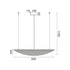 ΚΡΕΜΑΣΤΟ Φ/Σ LED 18W 3000K 1960LM ΜΕΤ/ΚΟ ΜΑΥΡΟ 40X85XH110CM MICHELLE DCR39212