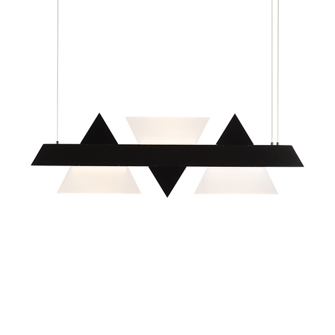 ΚΡΕΜΑΣΤΟ Φ/Σ LED 18W 3000K 1960LM ΜΕΤ/ΚΟ ΜΑΥΡΟ+ΑΚΡΥΛΙΚΟ 7,5X100XH120CM ARMSTRONG DCR39215