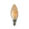 LED CANDLE AMBER STEP DIM E14 230V 5W 2700K 300° 400LM RA80 DECO5WWAMSD