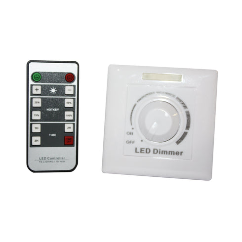 WALL LED TRIAC DIMMER 200W 220V AC & RF REMOTE DIMMER220