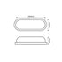 LED PC BLACK WALL LUMINAIRE 230V AC IP65 20W 1700lm 3000K 110° Ra80 DORA2030B