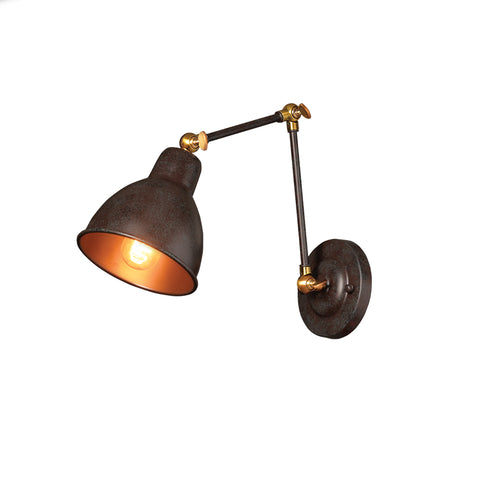 ΕΠΙΤΟΙΧΟ Φ/Σ 1ΧΕ27 ΜΕΤΑΛΛΙΚΟ ΣΚΟΥΡΙΑ ΒΡΑΧΙΟΝΑΣ Φ15Χ39CM THALASSA EG168871WR