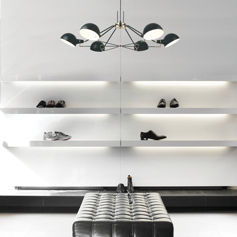 ΚΡΕΜΑΣΤΟ Φ/Σ 6ΧΕ14 ΜΑΥΡΟ ΜΕΤΑΛΛΙΚΟ D100ΧH100CM CLOTHO EG4346P100B