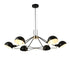 ΚΡΕΜΑΣΤΟ Φ/Σ 6ΧΕ14 ΜΑΥΡΟ ΜΕΤΑΛΛΙΚΟ D100ΧH100CM CLOTHO EG4346P100B