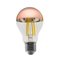 LED FILAMENT E27 DIM A60 ROSE GOLD 8W 2700K 230V AC 900LM RA80