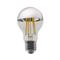 LED FILAMENT E27 DIM A60 SILVER 8W 2700K 230V AC 900LM RA80