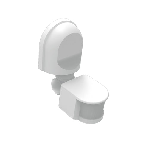 ΑΝΙΧΝΕΥΤΗΣ ΚΙΝΗΣΗΣ ΥΠΕΡΥΘΡΩΝ ΕΠΙΤΟΙΧΟΣ 230V IP44 180° 2~12m MAX ΛΕΥΚΟΣ ELPIRWW