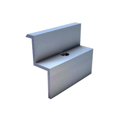 ΣΤΗΡΙΓΜΑ ΤΕΡΜΑΤΙΚΟ ΣΕ ΠΡΟΦΙΛ ΑΛΟΥΜΙΝΙΟΥ ΓΙΑ ΣΤΗΡΙΞΗ Φ/Β ΠΑΝΕΛ 35mm ENDCLAMP35