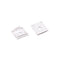 SET OF WHITE PLASTIC END CAPS FOR P28N, 2PCS WITH HOLE EP28N