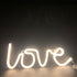LOVE, 118 NEON LED ΛΑΜΠΑΚΙΑ ΜΕ ΜΠΑΤΑΡΙΑ (3xAA)/USB, WW, IP20, 35.5x2x13cm X041181322