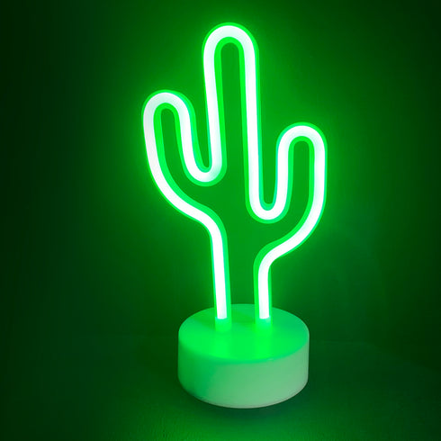 ΚΑΚΤΟΣ, 45 NEON LED ΛΑΜΠΑΚΙΑ ΜΕ ΜΠΑΤΑΡΙΑ (3xAA)/USB, ΠΡΑΣΙΝΟ, IP20, 15x10x25.5cm X04455315