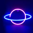 ΠΛΑΝΗΤΗΣ, 108 NEON LED ΛΑΜΠΑΚΙΑ ΜΕ ΜΠΑΤΑΡΙΑ (3xAA)/USB, ΡΟΖ & ΜΠΛΕ, IP20, 17.5x2x30cm X041087319