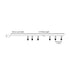 "PLASTIC RAINBOW", 10 LED ΛΑΜΠΑΚΙΑ ΣΕ ΣΕΙΡΑ ΜΕ ΜΠΑΤΑΡΙΕΣ (2xAA), WW, IP20, 135+30cm, ΔΙΑΦΑΝ F04101103