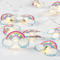 "PLASTIC RAINBOW", 10 LED ΛΑΜΠΑΚΙΑ ΣΕ ΣΕΙΡΑ ΜΕ ΜΠΑΤΑΡΙΕΣ (2xAA), WW, IP20, 135+30cm, ΔΙΑΦΑΝ F04101103