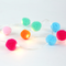 "WOVEN POM POM" 10 LED ΛΑΜΠ. ΣΕΙΡΑ ΜΠΑΤ(2xAA),WW, ΑΣΗΜΙ ΚΑΛ.ΧΑΛΚ.,IP20, 90+30cm, ΔΙΑΦ ΚΑΛ ΤΡΟΦ F07101141