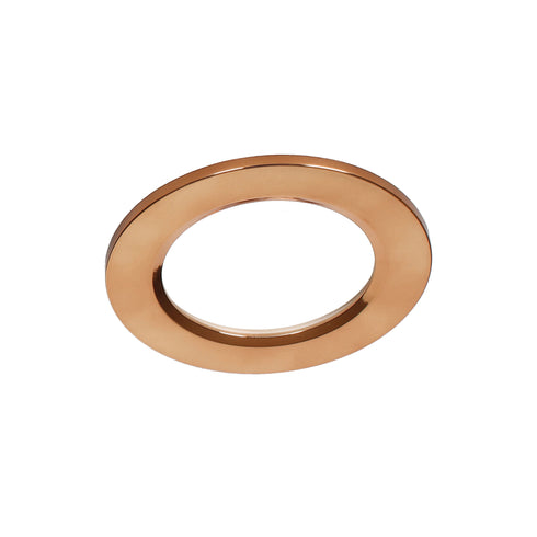 ROUND POLISHED BRASS PLASTIC RING FOR FALKO7R FALKORBR