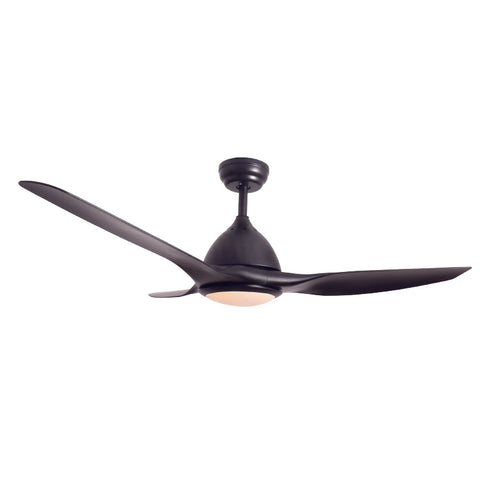 ΑΝΕΜΙΣΤΗΡΑΣ ΟΡΟΦΗΣ ΦΩΣ DIMMABLE Φ132 DC40W 3 ABS ΜΑΥΡΑ ΠΤΕΡΥΓΙΑ ΤΗΛΕΧΕΙΡΙΣΤΗΡΙΟ 2 ΑΝΑΡΤΗΣΕΙΣ 15&25EK FANKVBL10G