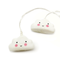 ^ "PLASTIC CLOUD" 10 LED LAMP BATTERY SERIES (3xAA) COLD WHITE IP20 135 + 30cm TRANSPARENT CABLE FOOD