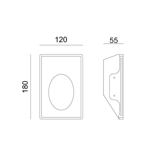 LED ΓΥΨΙΝΟ TRIMLESS Φ/Σ ROSIE ΕΜΜΕΣΟΥ ΦΩΤΙΣΜΟΥ CREE 1.5W 3000K 150LM 230V AC RA80 G8009LED